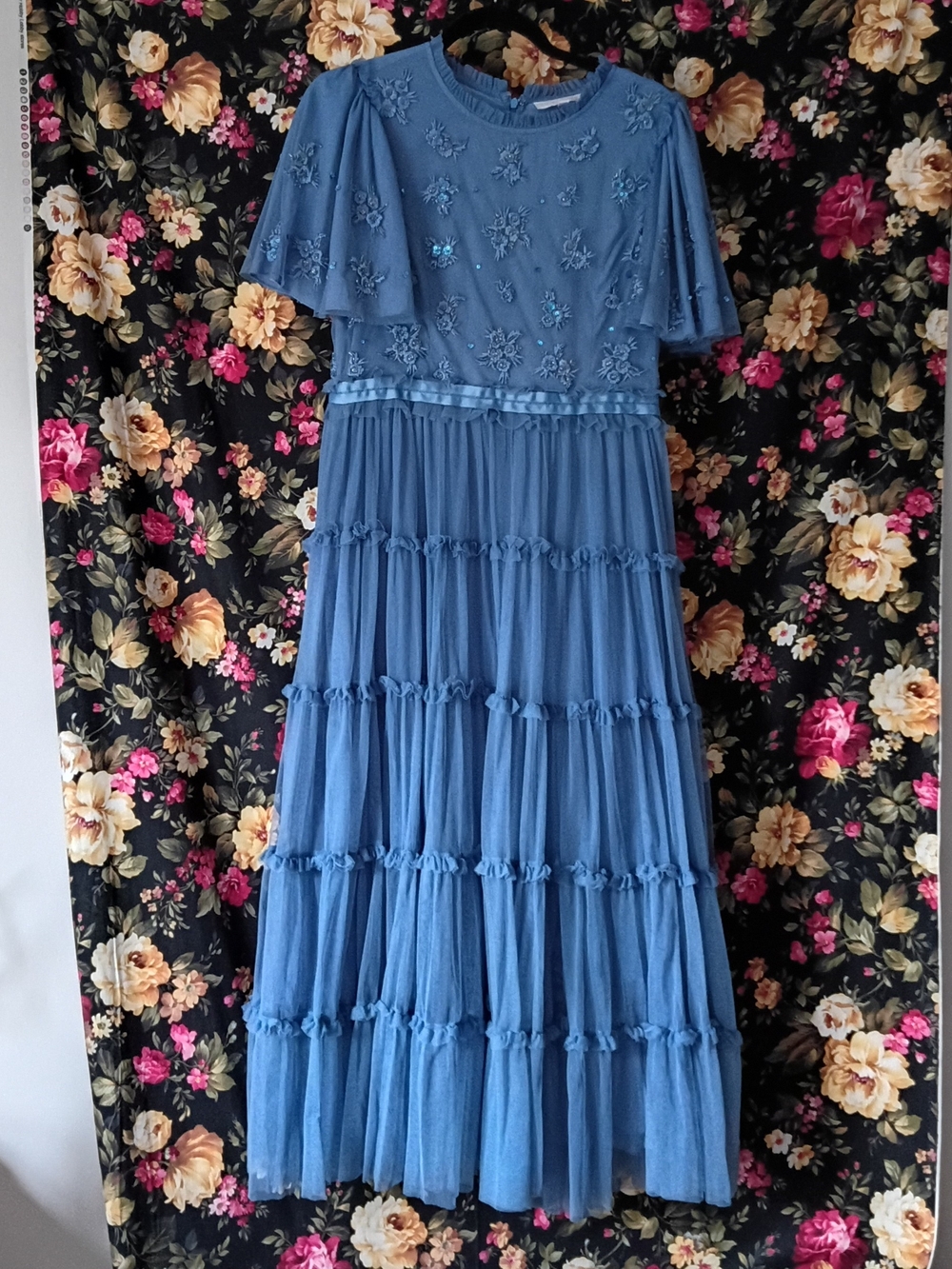 Ivy City Anastasia Dress In Blue